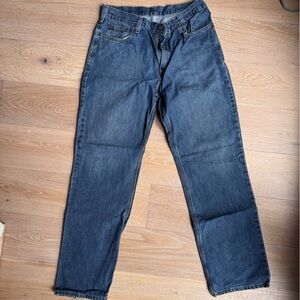 Carhartt Men's Dark Blue Jeans